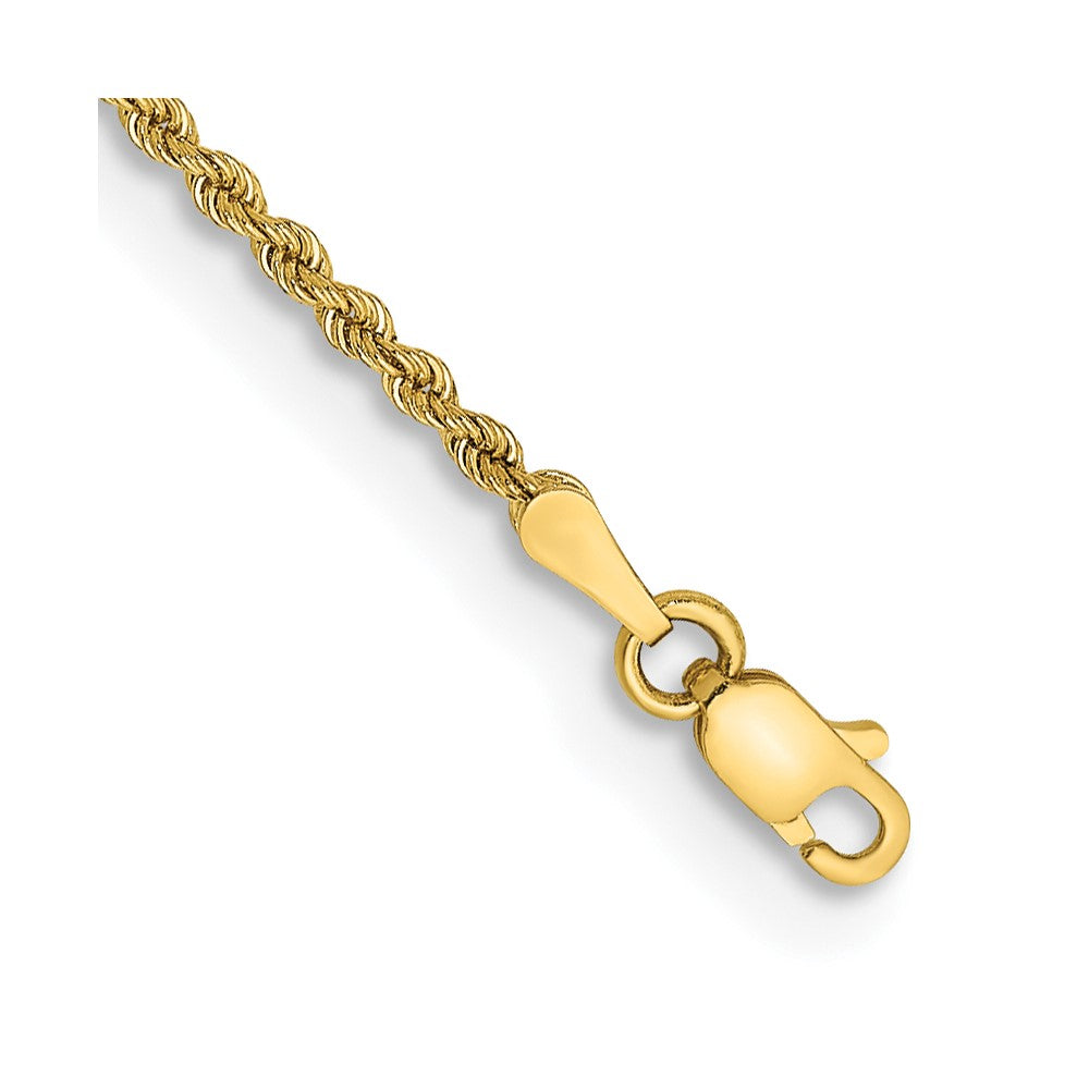 14k 2.0mm Solid Rope Chain
