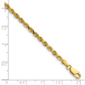 14k 3.0mm Diamond-cut Rope Chain