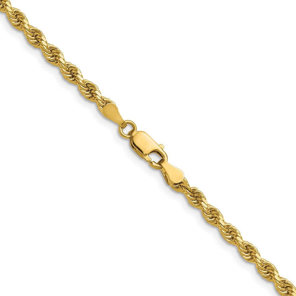 14k 3.25mm Diamond-cut Rope Chain