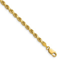 14k 3.5mm Diamond-cut Rope Chain