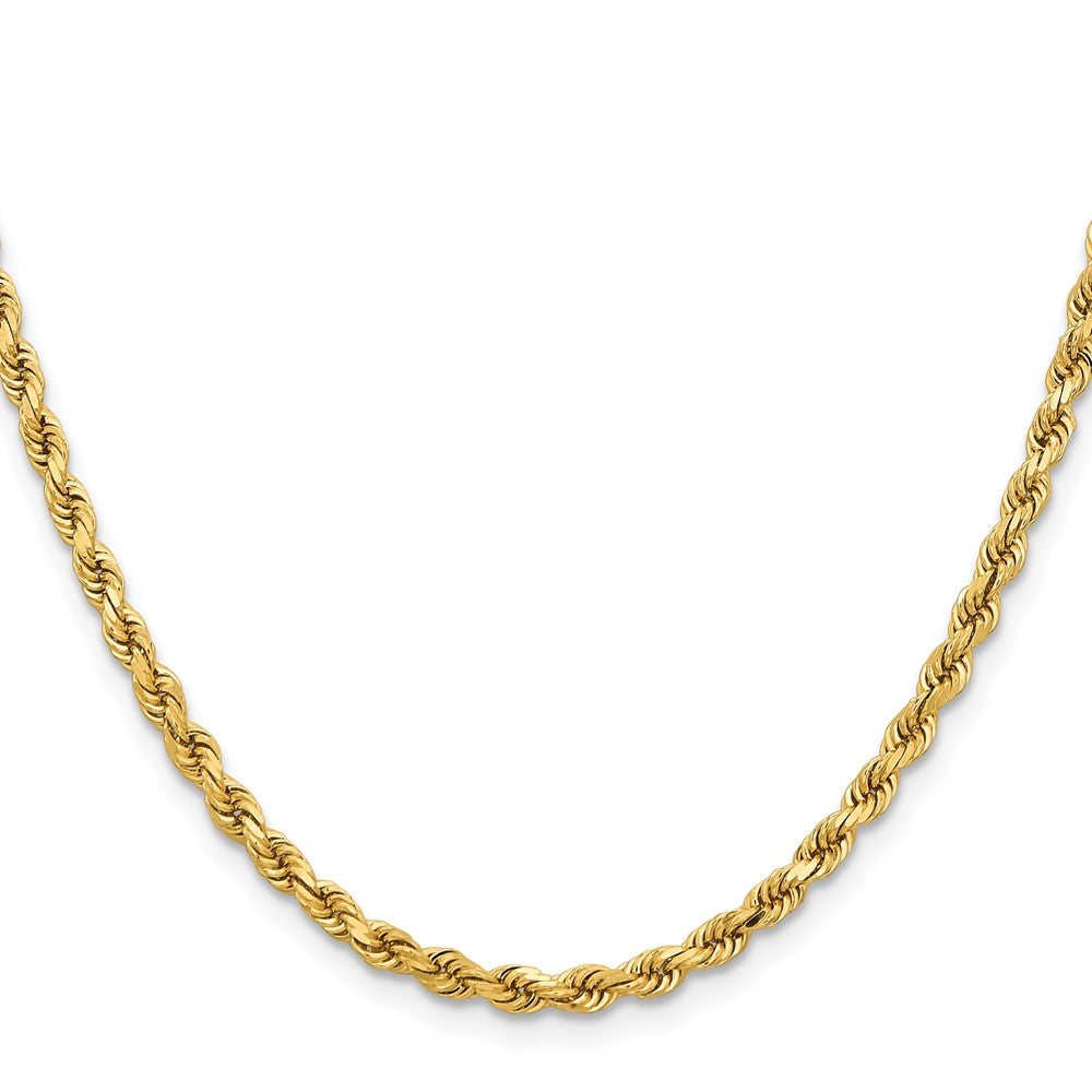 14k 3.75mm Diamond-cut Rope Chain