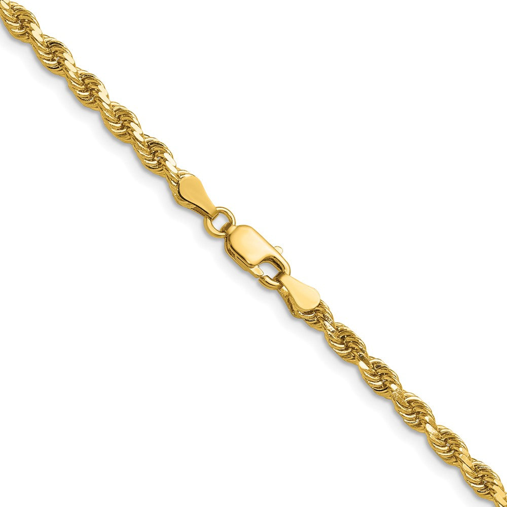 14k 3.75mm Diamond-cut Rope Chain