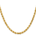 14k 4.5mm Diamond-cut Rope Chain