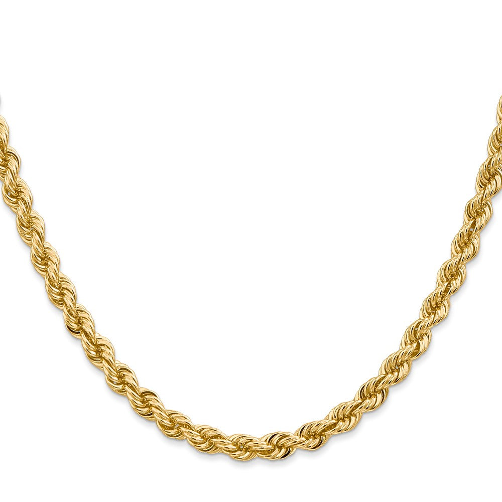 14k 5.0mm Solid Rope Chain
