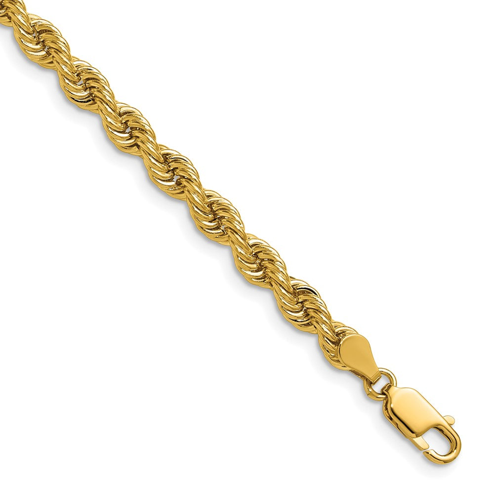 14k 5.0mm Solid Rope Chain