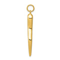 10k Large Italian Horn Charm