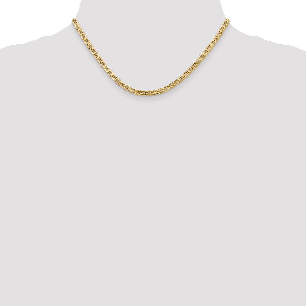 10k 4mm Semi-Solid Anchor Chain