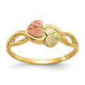 10k Tri-color Black Hills Gold Ring