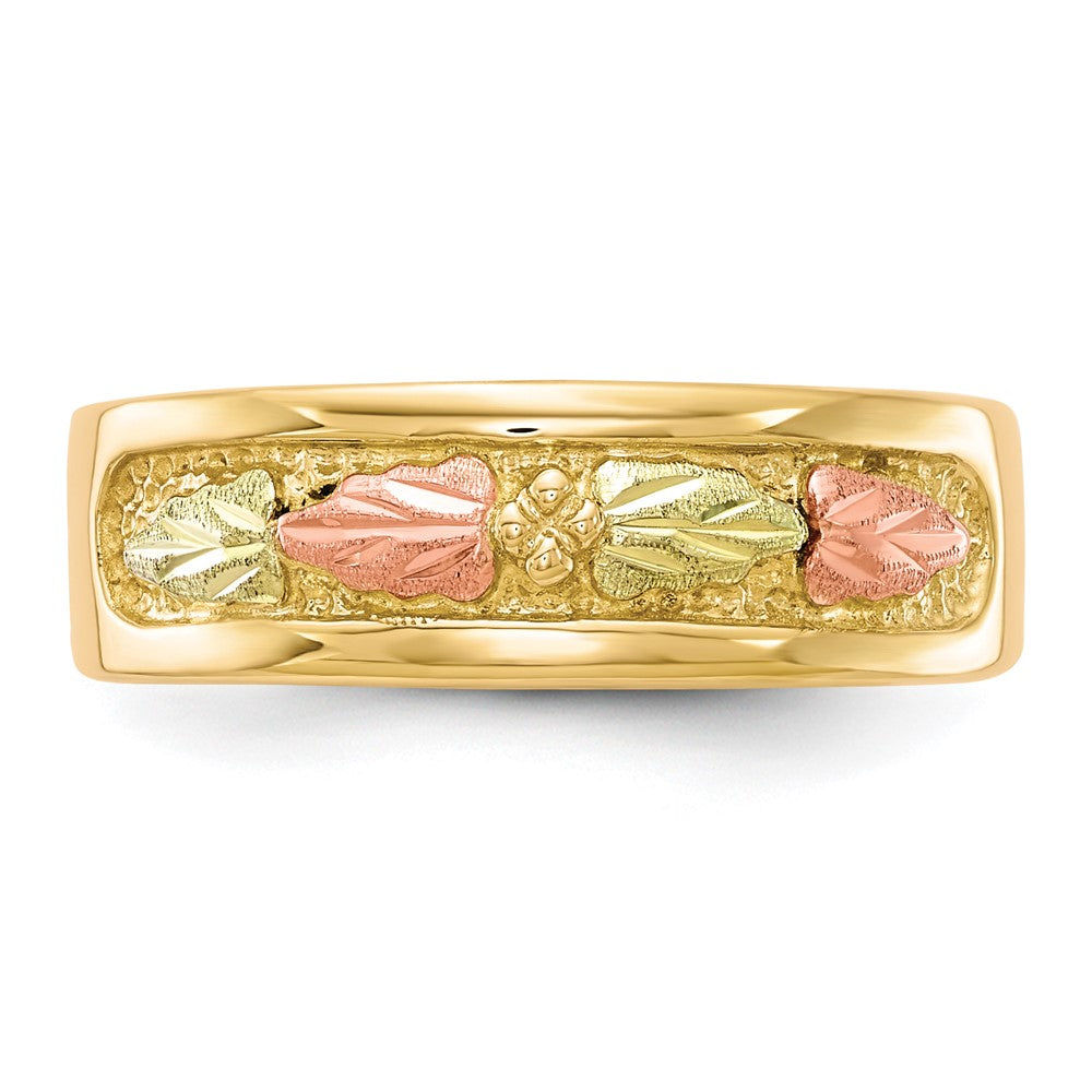 10k Tri-color Black Hills Gold Ring