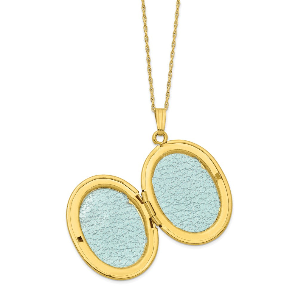 10k w/ 12k Accents and 14k Gold-filled Chain Black Hills Locket