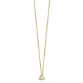 10K Tri-color w/12K Accents Diamond Black Hills Gold Necklace