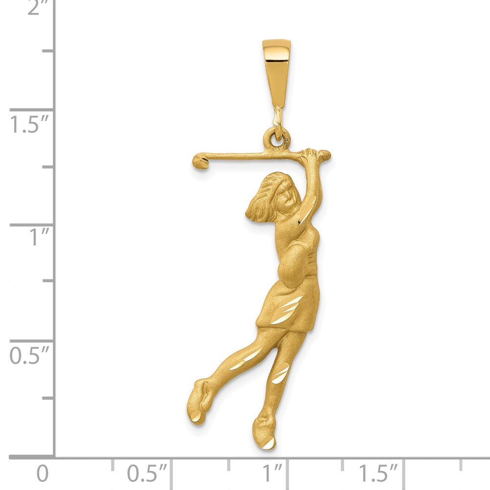 10K Golfer Charm