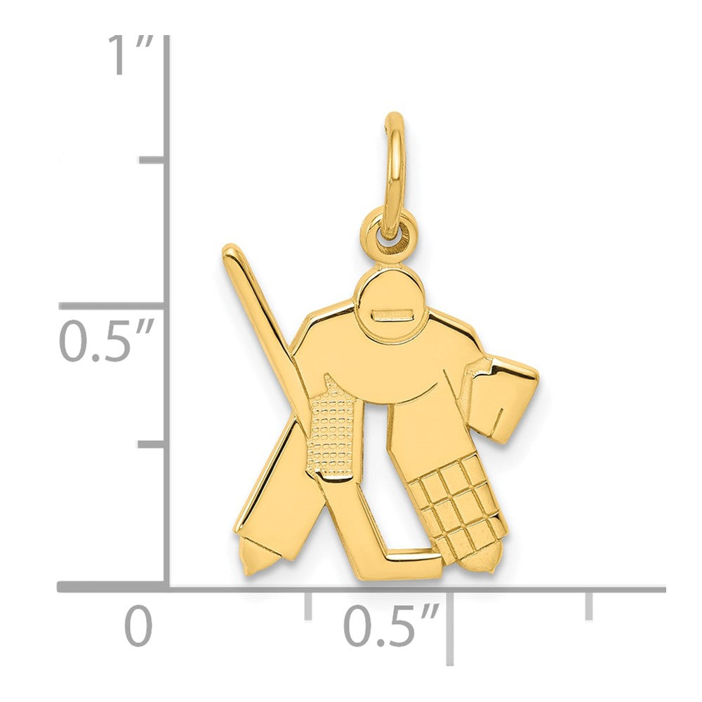 10K Hockey Charm