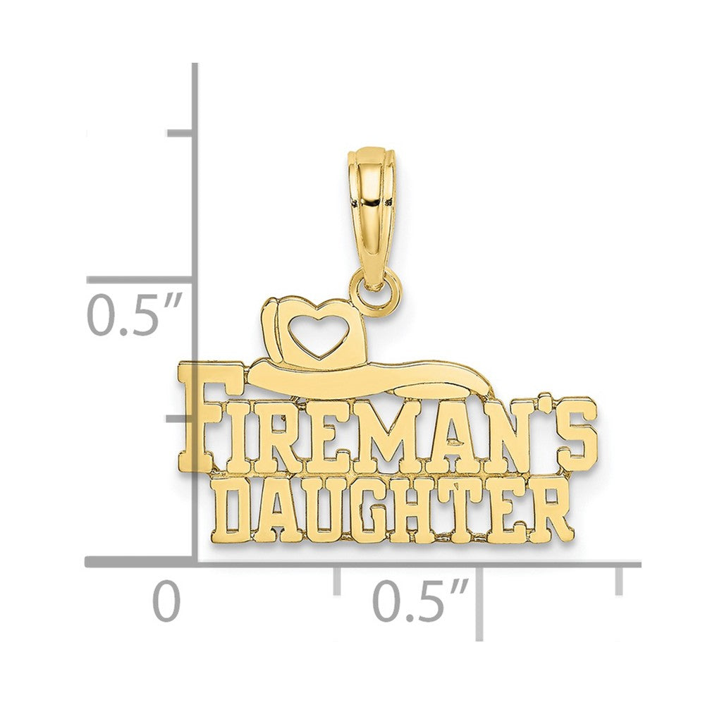 10k FIREMAN'S DAUGHTER Charm