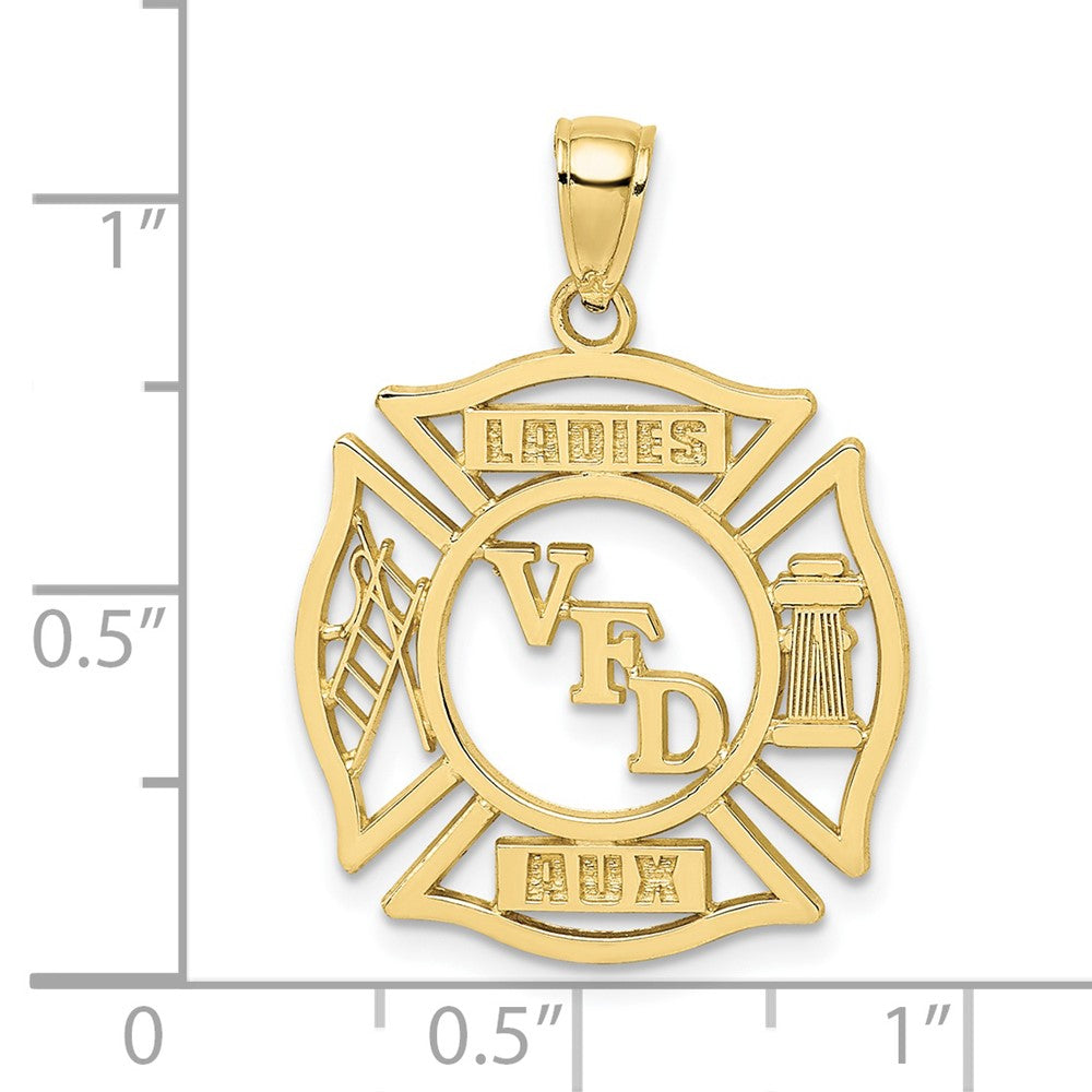 10k VFD Ladies AUX Shield Charm