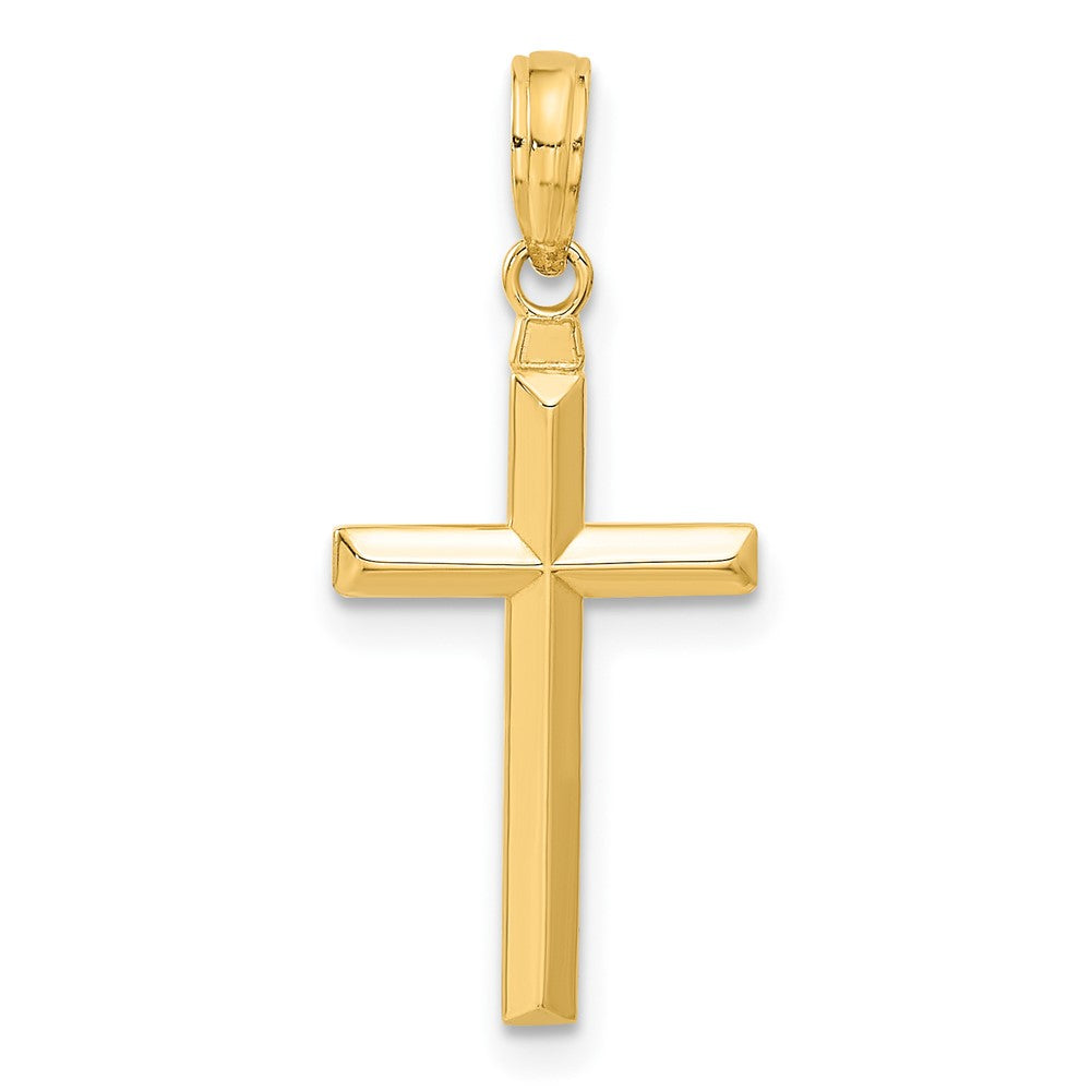 10k Reversible Latin Cross Pendant
