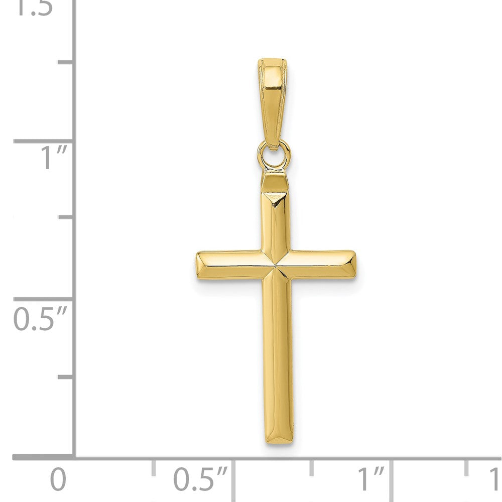 10k Reversible Latin Cross Pendant