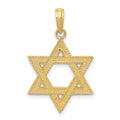 10K Star of David Pendant