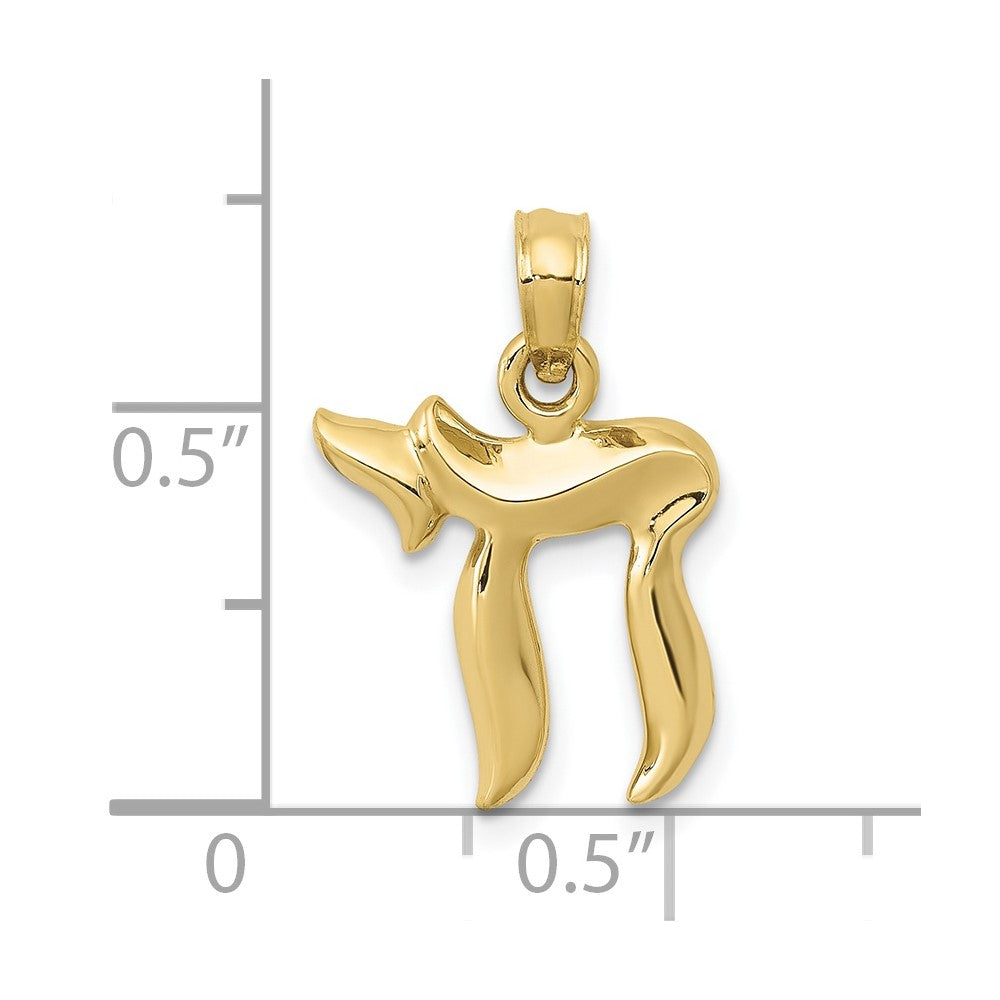 10K Chai Pendant