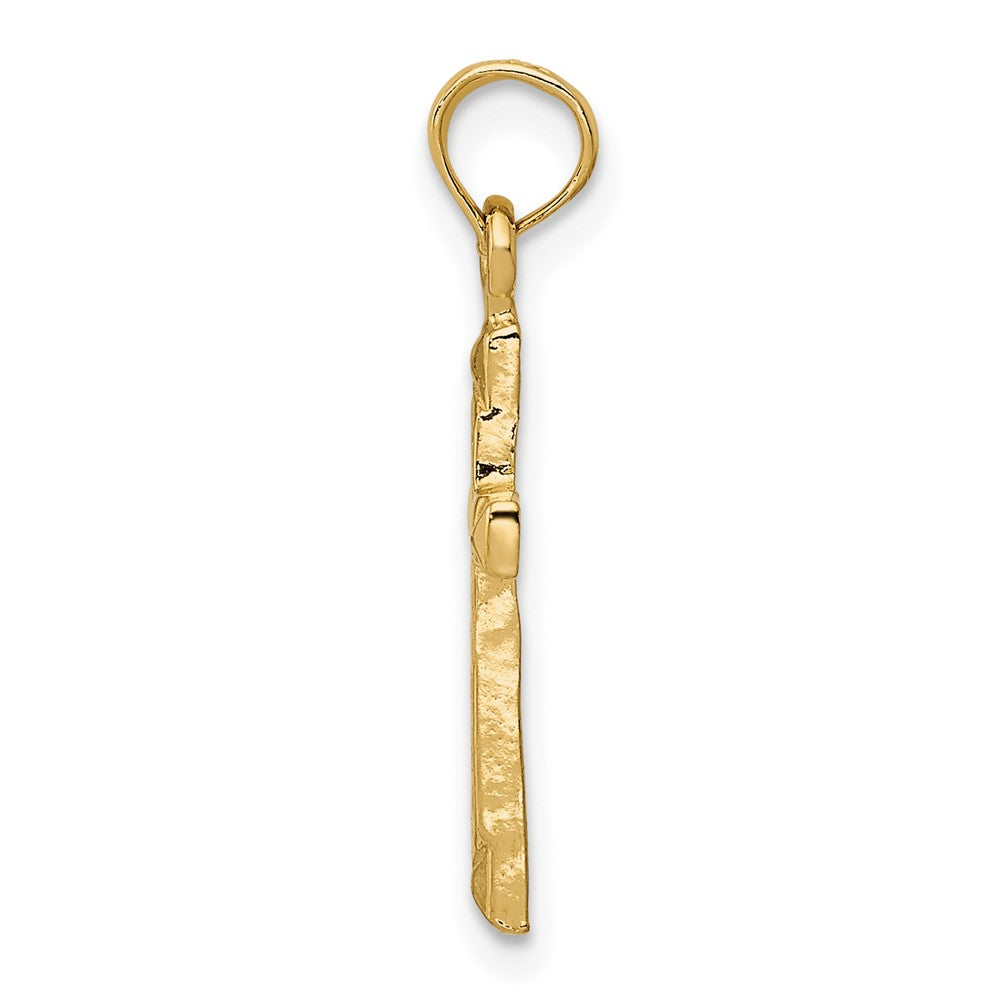 10K Cross Pendant