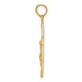 10k Crucifix Pendant