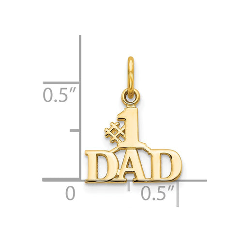10K #1 DAD Charm