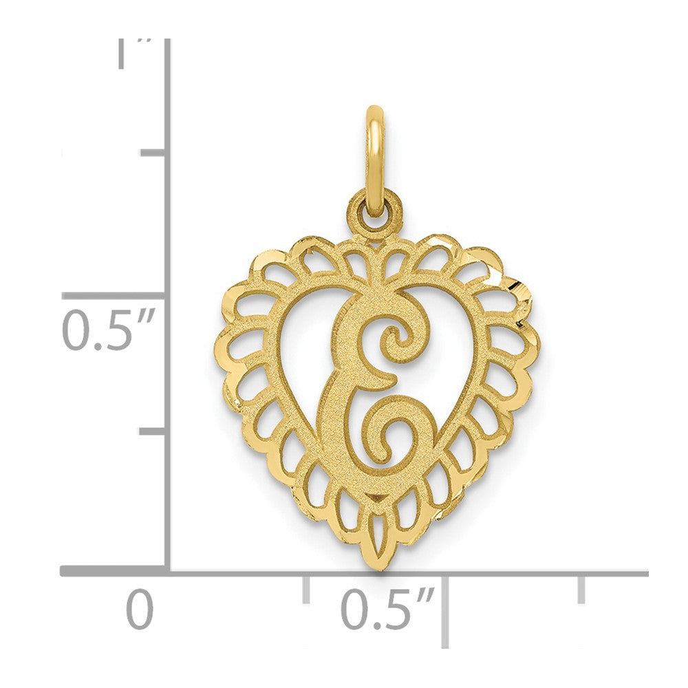 10k Initial E Charm