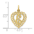 10k Initial E Charm