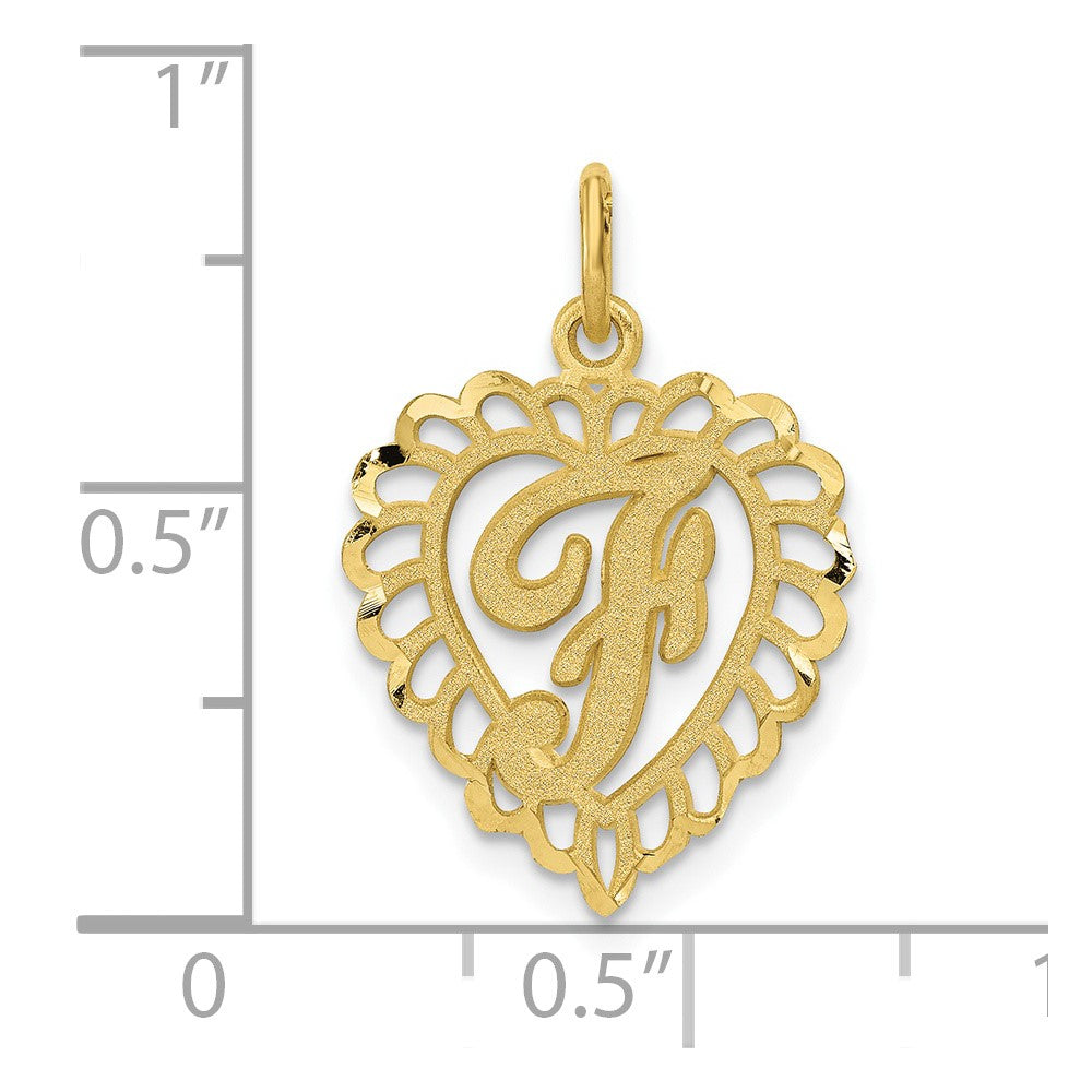 10k Initial F Charm
