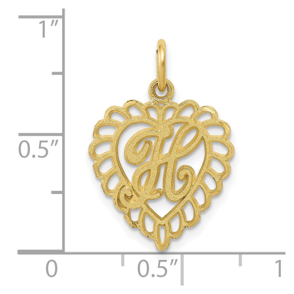 10k Initial H Charm