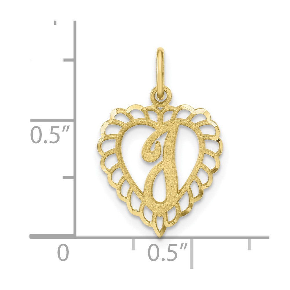 10k Initial I Charm