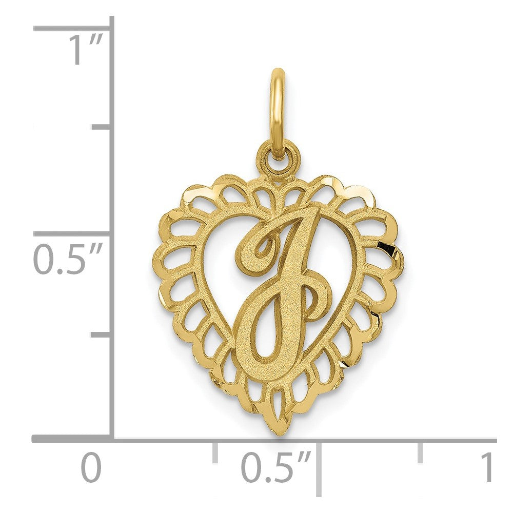 10k Initial J Charm
