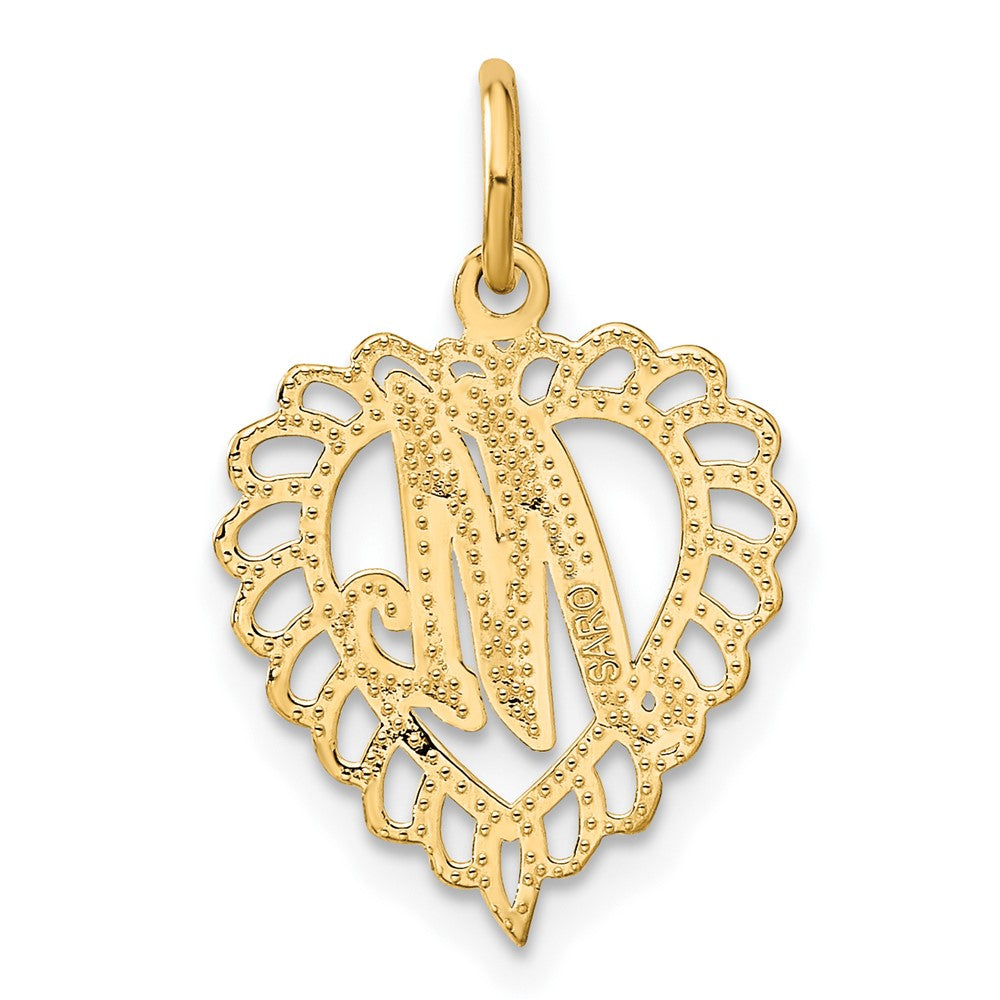 10k Initial M Charm