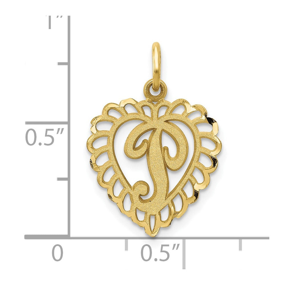 10k Initial P Charm