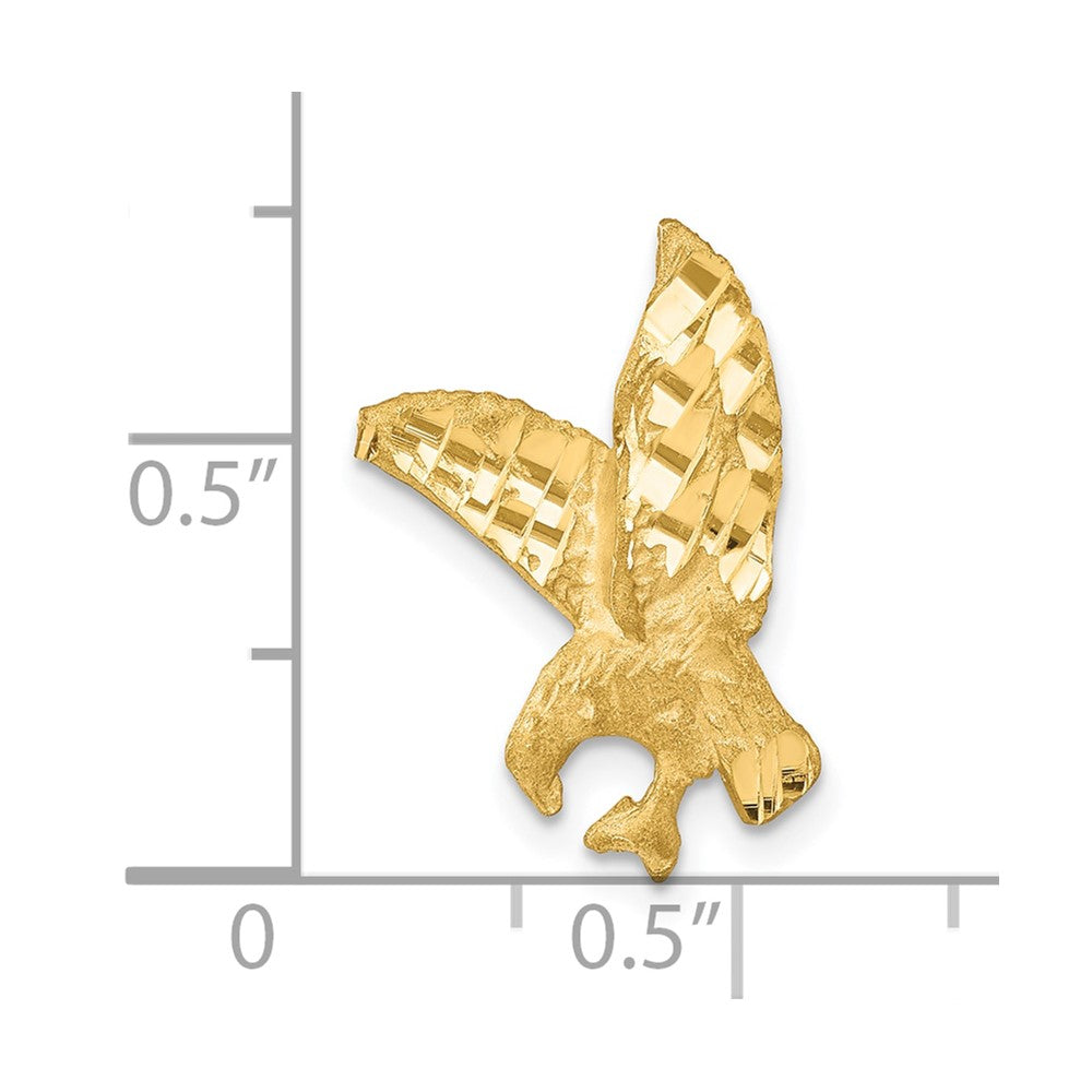 10k Eagle Charm