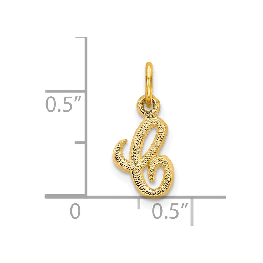 10K Initial C Charm