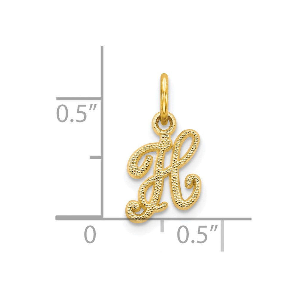 10k Initial H Charm