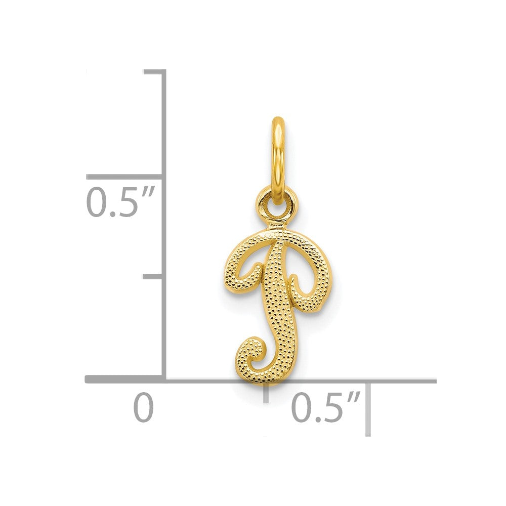 10k Initial P Charm