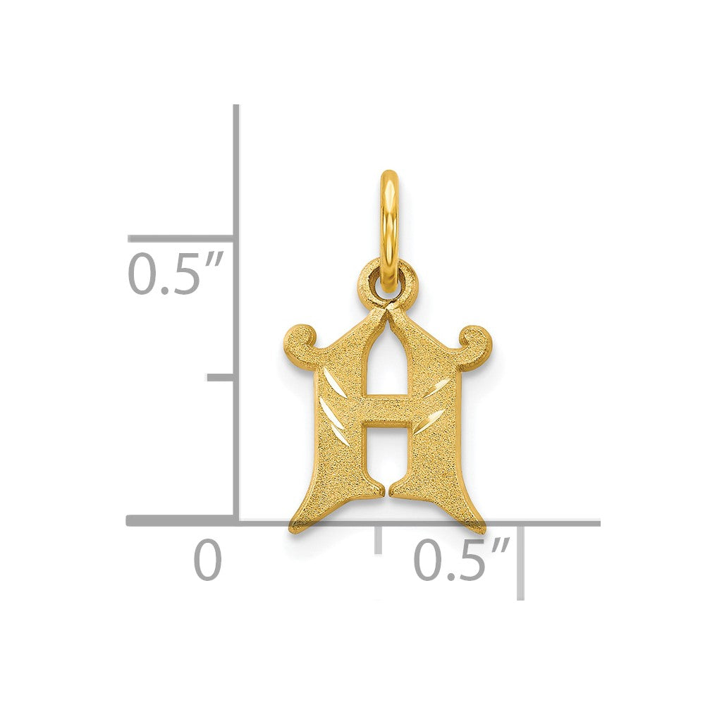 10k Initial H Charm