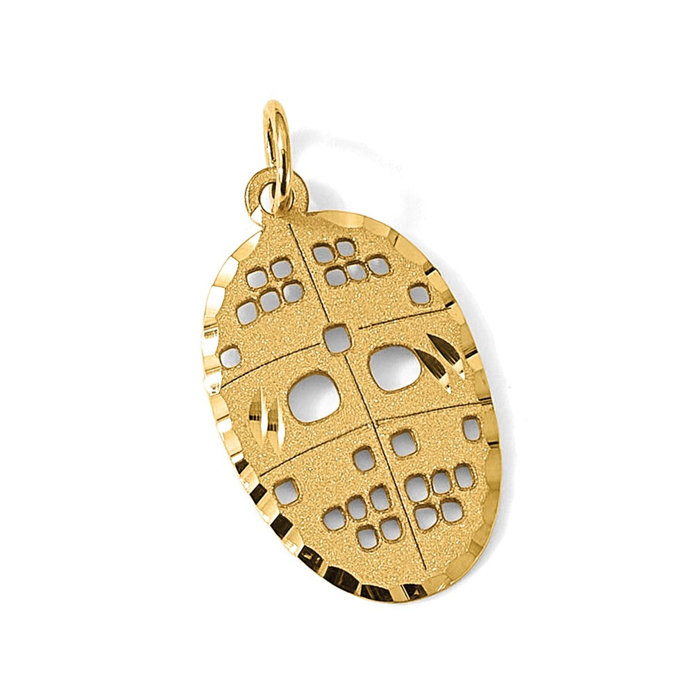 10k Hockey Mask Charm