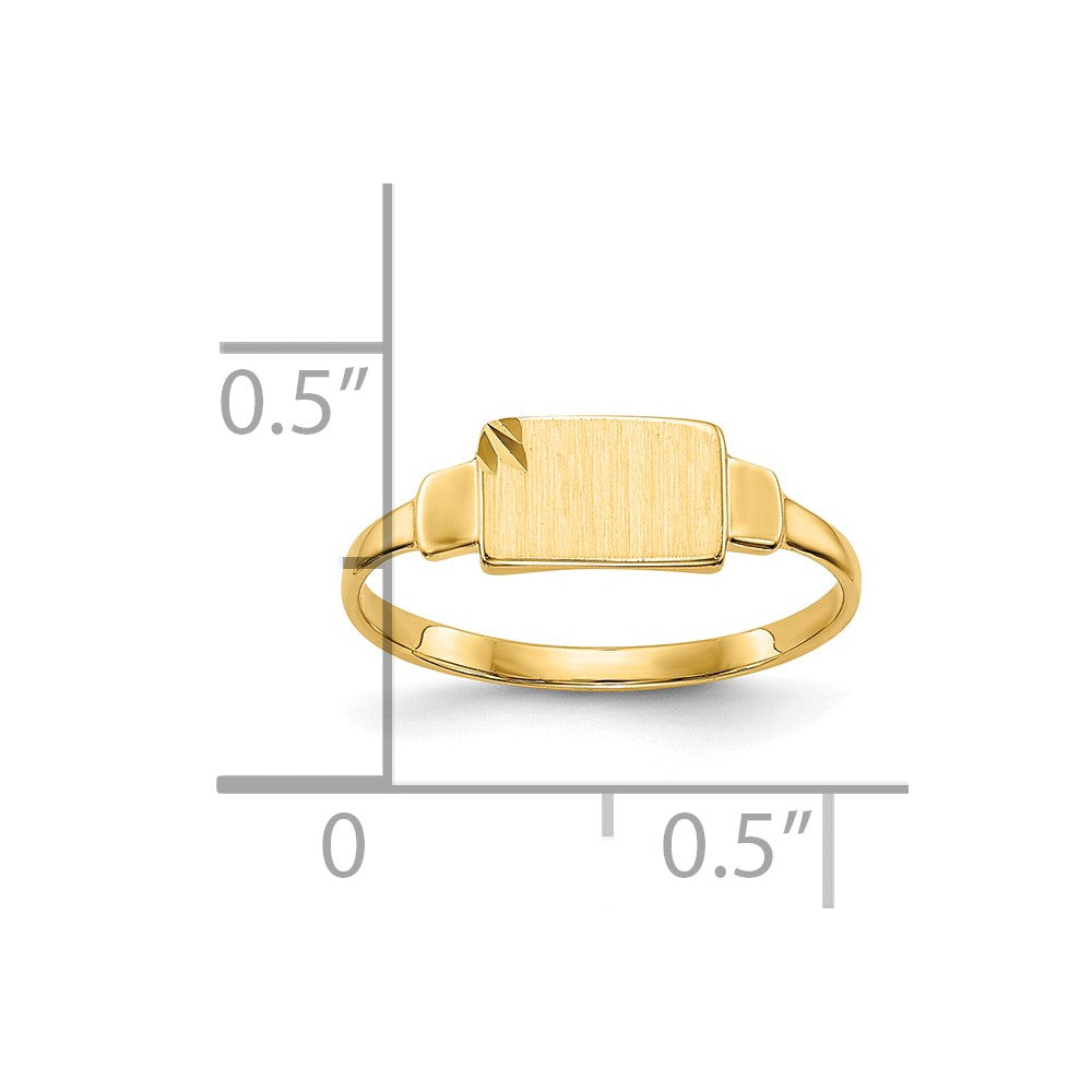 10K Signet Ring