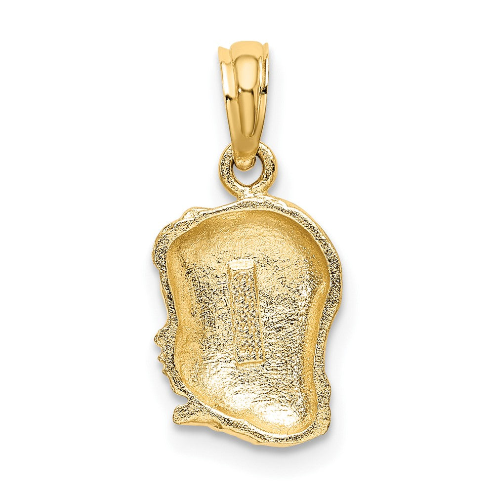 10k Girl Head Charm