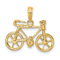 10k 3-D Moveable Bicycle Charm