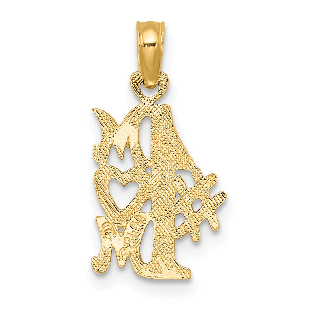 10K #1 MOM Pendant