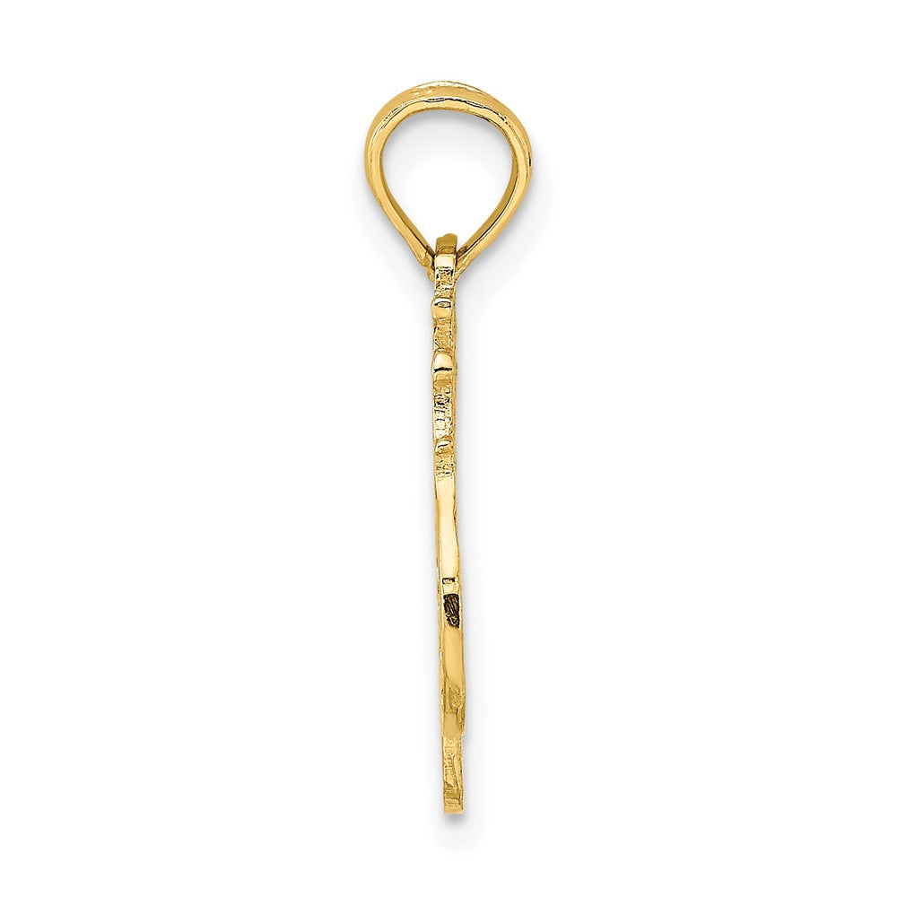 10K #1 WIFE Pendant