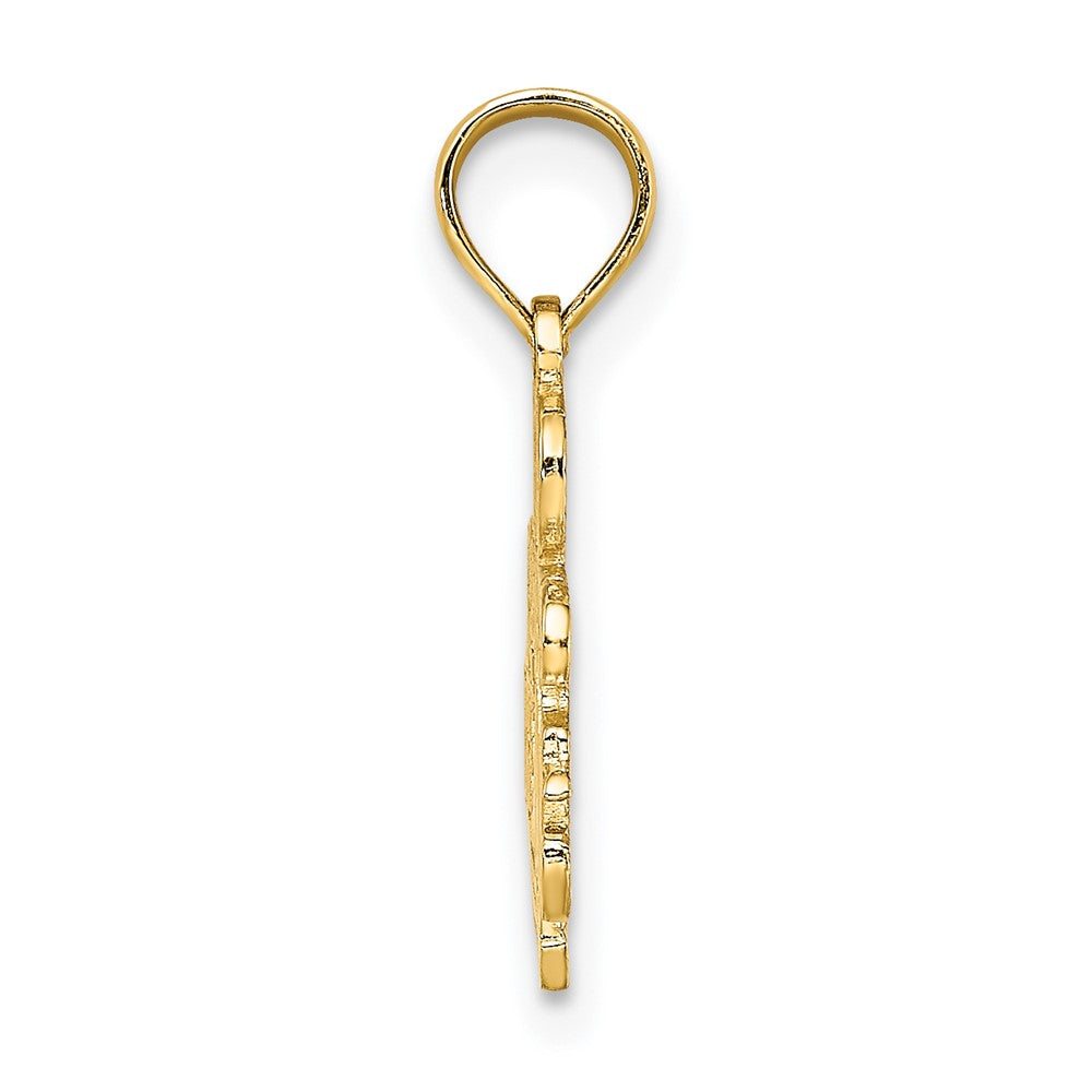 10K I'D RATHER BE SAILING Charm