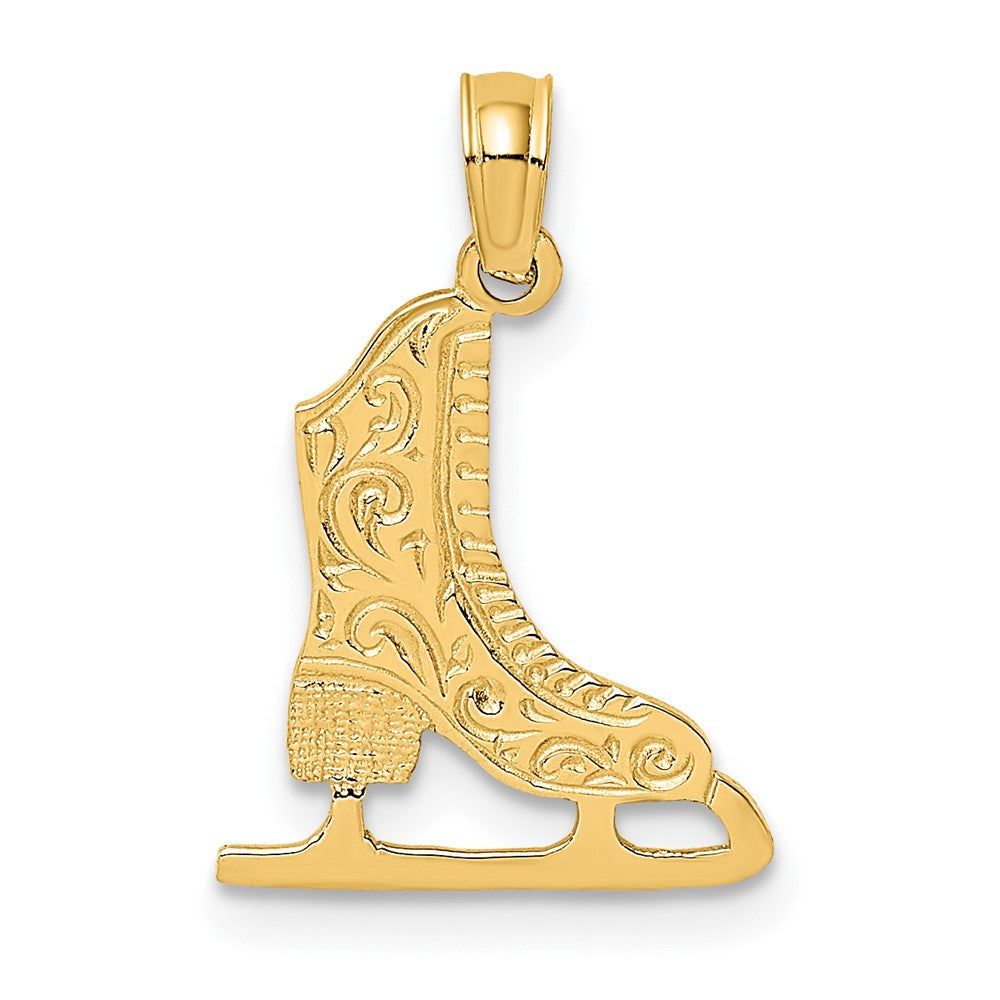 10K Ice Skate Charm
