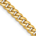 10K 4.25mm Solid Miami Cuban Chain