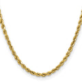 10k 4.0mm Semi-solid D/C Rope Chain