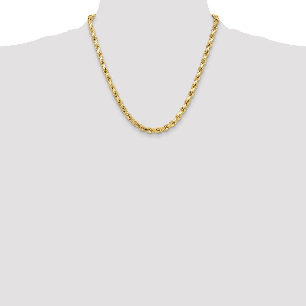 10k 6.5mm Semi-solid D/C Rope Chain